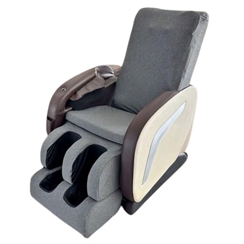 Massage Chair Dust Protection Cover,Full Body Shiatsu Massage Chair Cover Stretch Fabric Washable Zero Gravity Recliner Chair Cover for Massage Chairs(Gray)