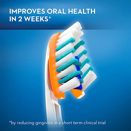Image of Oral-B Pro-Health Clinical Pro-Flex Toothbrush with Flexing Sides, 40S, Soft, 2 Count (Color May Vary) (Pack of 5)