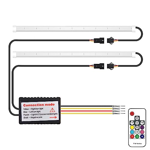 Image of Color Magic Sequential Car Eyebrow Light