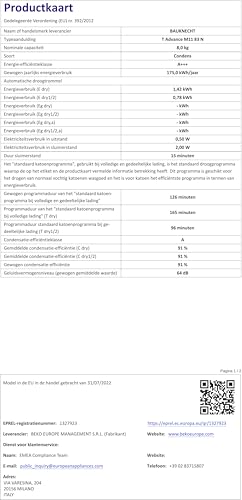 Bauknecht T Advance M11 83 N Wärmepumpentrockner