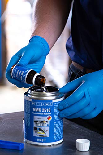 WEICON GMK 2510 Kontaktklebstoff 324 g haftstarker 2-Komponenten Kleber schwarz