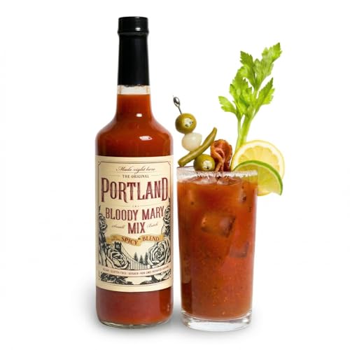 Portland Bloody Mary Mix – Spicy Blend Cocktail Mixer (750ml