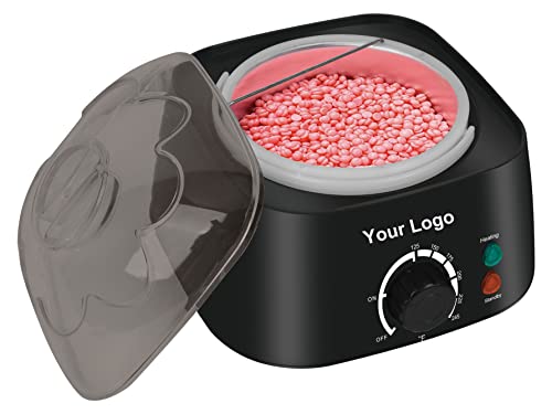 Waxing Kit, Bouvetan Wax Warmer Hair Removal Home Stripless Hard Wax Kit For Body, Legs, Face, Nose, Eyebrows, Bikini For Women Men, Includes 4 Pearl Wax Beans (Bouvetan wax warmer kit) (waxing kit)