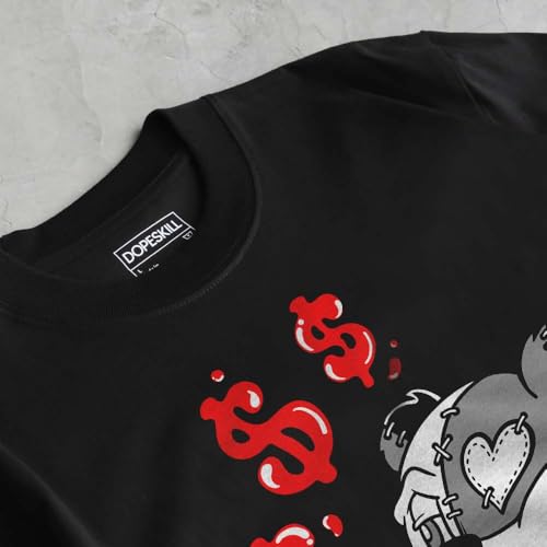 Image of DopeSkill Graphic Tee Streetwear Hip Hop Hypebeast Street Style Unisex T-Shirt Sneaker Colour Matching Shirts Cute Graphic