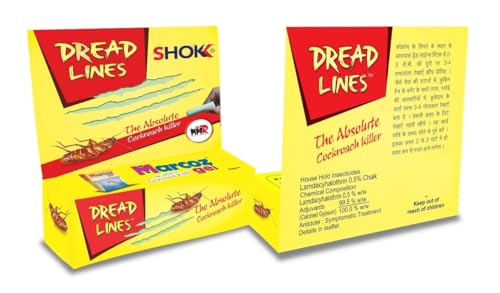 MMR Making MMMRMaking Marvelous Dread Line Strong Chalk Cockroach Ant and Insect Killer Very Effective Powerful Long Lasting Pack of (24)