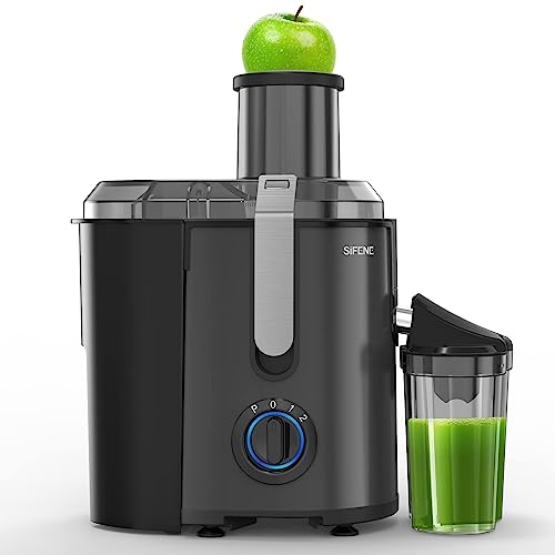 Juicer Machine, 1000W Centrifugal Juicer With 3.2" Big Mouth For Whole Fruits And Vegetable, Sifene Juicer Extractor With 3 Speeds Settings, Celery Carrots Juice Maker, Easy To Clean #TOP20