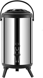 Stainless Steel Insulated Beverage Dispenser (8 Liters) – Hot & Cold Drink Server
