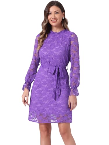 Robe de cocktail violette pour vos soirées et mariages d'été