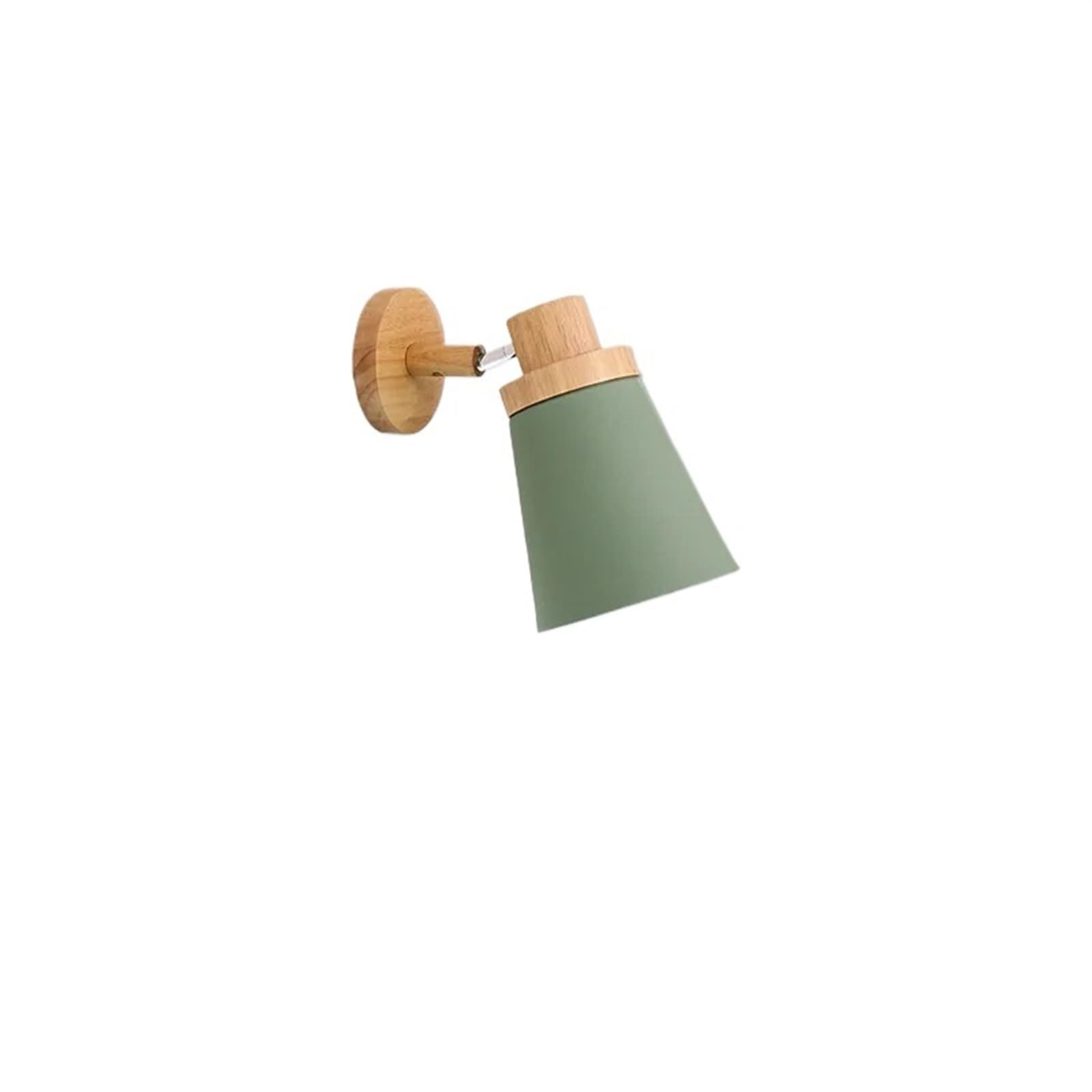 Aplique de pared minimalista en madera maciza fina y acabados lacados de alta gama