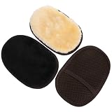Beavorty De Nettoyage en Cuir Imitation Peau De Mouton 3 Pièces pour Polissage Et Entreti...