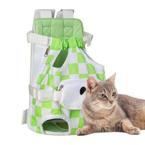 Mochila Portaperros para Perros Pequeños Portátil Ajustable Transpirable