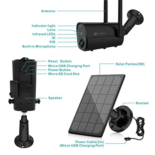 Telecamera di Sicurezza Senza Fili per Esterni