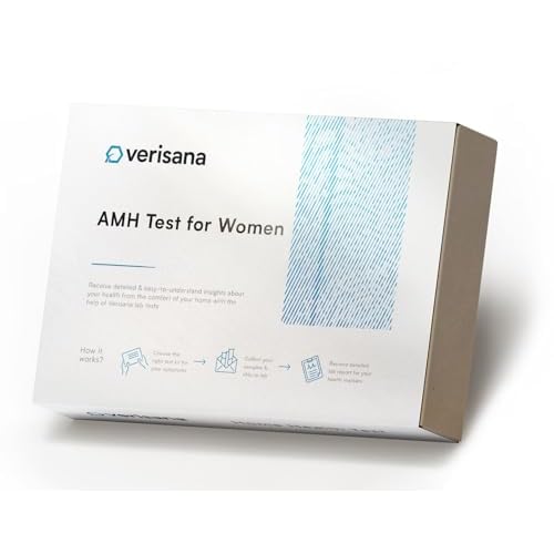 AMH Test for Women – Check Your Anti-Mullerian Hormone Levels – Essential for Women’s Fertility Insight – Convenient Home Testing – Analysis by CLIA-Certified Lab – Verisana