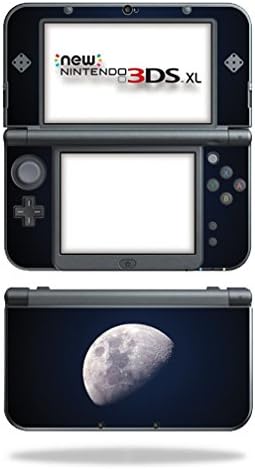 MightySkins Skin Compatible with Nintendo 3DS XL (2015) - Moon | Protective, Durable, and Unique Vinyl Decal wrap Cover | Easy to Apply, Remove, and Change Styles | Made in The USA