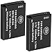 Big Mike's SLB-10A Batteries for Select Samsung Digital Cameras, Pack of 2