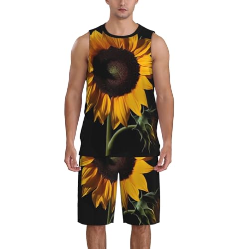 Maillot de basket-ball anti-transpiration ensemble noir homme