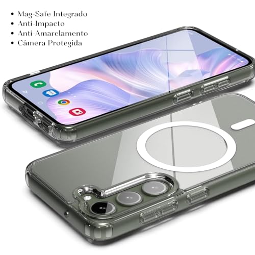 [Capa Mag-safe para Samsung Galaxy S23] Capinha Slim Case Magnetica Premium [Protege Camera] NÃO AMA
