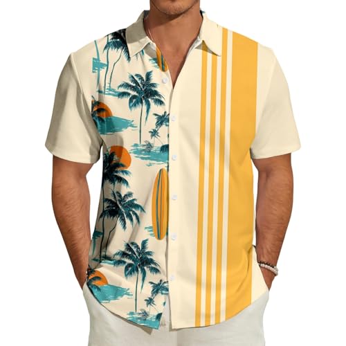 Homme chemise à manches courtes légère pour éviter la chaleur avec style casual