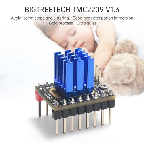 BIGTREETECH 1PCS TMC2209 V1.3 UART Stepper Motor Driver Module VS TMC2100 TMC2130 for Octopus V1.1 Manta M4p/M5P/Manta M8P/SKR V1.4 Turbo/SKR 3 3D Printer Controller Board