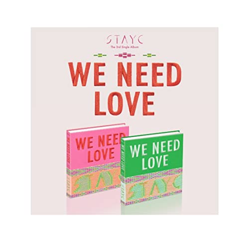 STAYC WE NEED LOVE album simple compact CD coréen avec poster inclus - 2