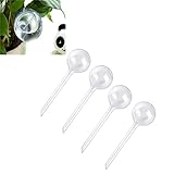 CosCosX 4 Pcs Automatic Watering Device Globes Vacation Houseplant Plant Pot Bulbs Garden Waterer Flower Water Drip Irrigationdevice Self Watering System