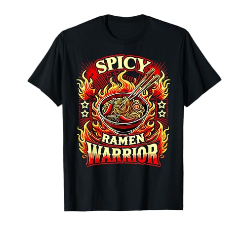 Funny Spicy Ramen Bowl T-Shirt