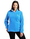 Columbia Women's Benton Springs Classic Fit Full Zip Soft Fleece Jacket, Stormy Blue, Large