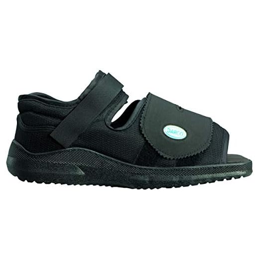 Darco Med-Surg Post Operative Shoe-Women Medium Black