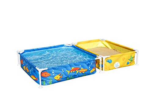 7' x 48' x 12'/2.13m x 1.22m x 30.5cm My First Frame Pool and Sandpit