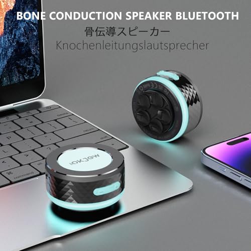 Image of 2pcs Bone Conduction Speaker Bluetooth Portable Vibration Speaker RMS 7.5W