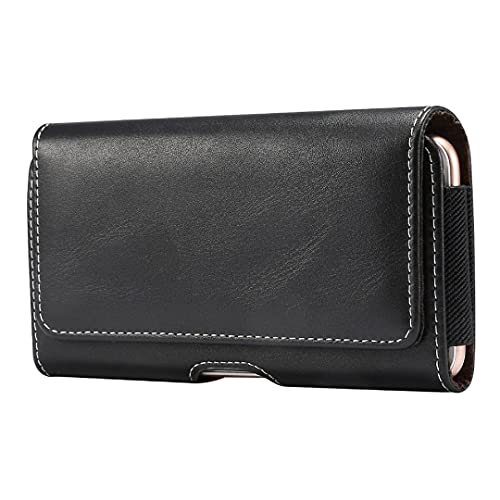 Pochette ceinture Gemini PDA cuir noir, étui horizontal de protection 2017