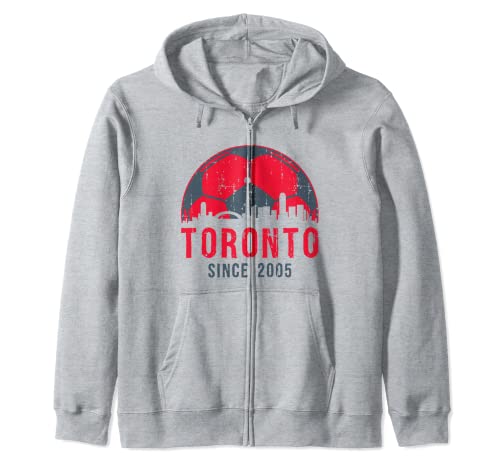 Toronto Skyline Soccer FC Futbol Canada Zip Hoodie