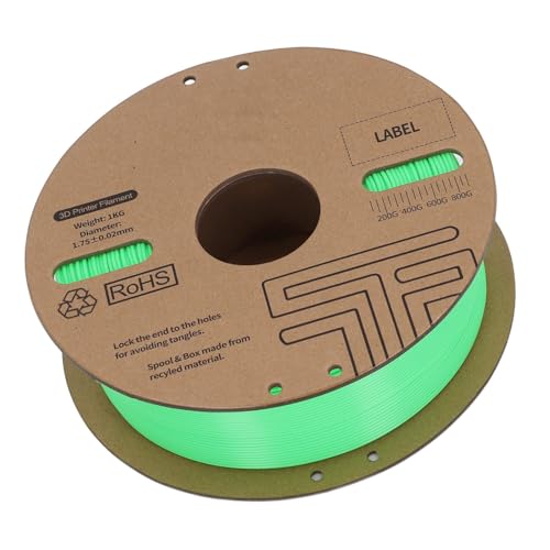 Filament PLA vert 1.75 mm idéal pour modélisme et robots