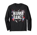 Photo Gallery wanna bang divertente 4 luglio giorno dell indipendenza fuochi d artificio maglia a manica Photo Gallery wanna bang divertente 4 luglio giorno dell indipendenza fuochi d artificio maglia a manica