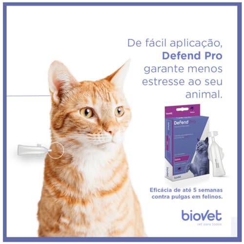 Kit 15 Defend Pro Gatos - Biovet