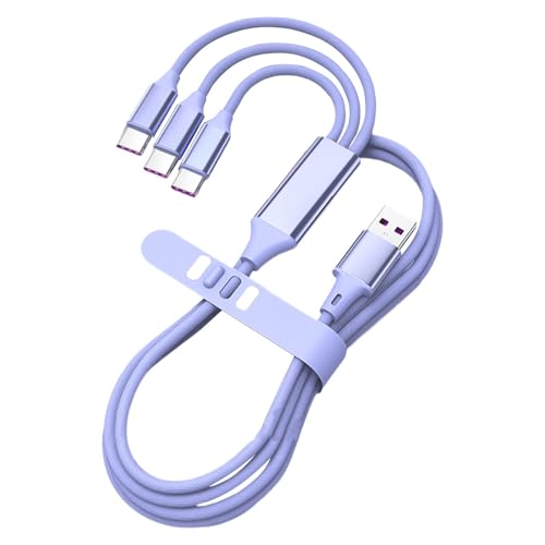 Hub USB C - Adaptador Multipuerto USB C De Carga Rápida | Divisor USB Con Conectores Tipo C | Adaptador Para Auriculares Tipo C | Cable De Carga USB C Splitter | Adaptador Para Auriculares Tipo C
