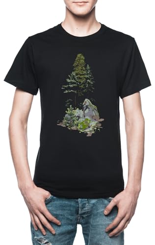 Esprit Scandinave T-Shirt Homme Noir