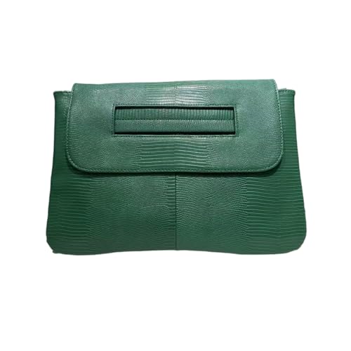 Image of Women Classic Crocodile Pattern Faux Leather Clutch Purse Oversized Female Shoulder Bag Messenger Handbag