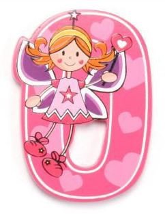 Lettre/alphabet en bois personnalisable avec motif...