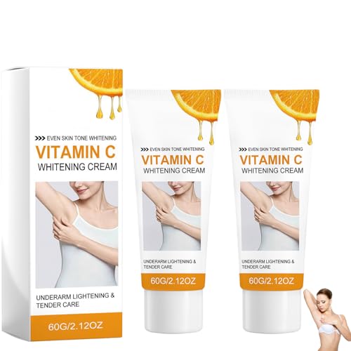 Crème éclaircissante aisselles lotion corps blanchissante et soin coudes genoux 2pcs