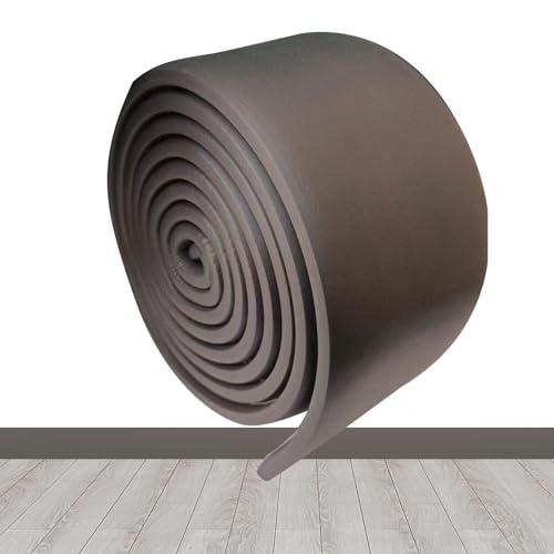Tyinerc Tira de rodapiés despegar y pegar, tira flexible para zócalos | Tira de pared impermeable flexible - Revestimiento interior de las esquinas, tira autoadhesiva para despegar y pegar,