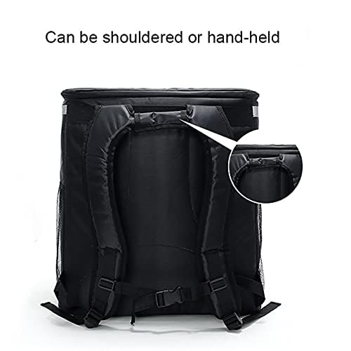Mochila Isotermica,Mochila De Entrega Aislada 57L Mochila Bolsa de refrigerador Thermo Almuerzo Caja de picnic aislada Paquete de hielo fresco Coche Alimentación fresca Empresa de alimento Bolsas térm