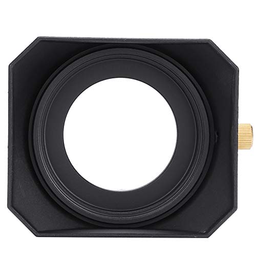 Rectangular Lens Hood Matches Shooting Angles Portable for Cameras DV with Same Mount Thread for DV Digital Video Cameras (39mm)