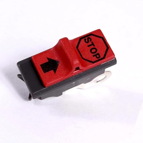 Tuckaner 503717901 ON-Off Kill Stop Switch for Husqvarna Chainsaw 262 268 272 281 288 3120 362 365 371 372 372xp New Chainsaw Parts, red