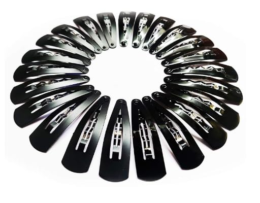 Bhanvi Creations Set of 36 Pcs Big Size Tik Tak Hair Pins Premium Metal Tic Tac Hair Pins/Clips Hair Accessories Hair Pins or Clips for Girls and Women - Black (36 Pcs Medium) (B0CSXKFN62) Amazon Price History, Amazon Price Tracker