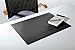 Price comparison product image Durable Desk Mat with Contoured Edges in Black | 54 x 40cm | Pack of 1 | Comfortable to Use | Ideal for Offices, Meeting Rooms, Home Office, etc.