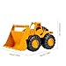 Digger Toy | Kids Excavator | Construction Vehicle Toy with Moving Arm and Helmet | Realistic Design for Boys and Girls | Durable, Indoor Outdoor Use, Perfect for Sandbox Play