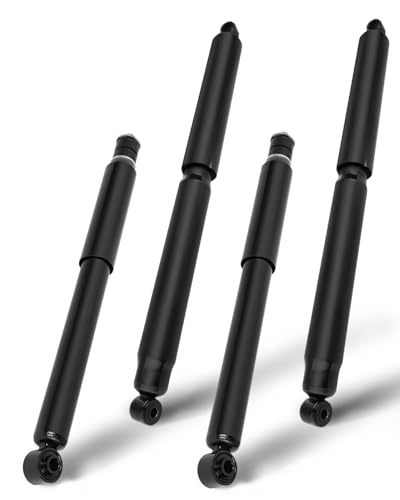 (4WD) Shocks, SCITOO Front Rear Gas Struts Shock Absorber Fit for 2005 2006 2007 2008 2009 2010 2011 2012 2013 2014 for Ford for F-250 Super Duty/for F-350 Super Duty 54347 34525 34526 Set of 4