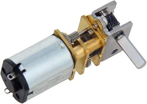 Miniatura 22 de Heyiarbeit Motor de engranaje helicoidal de 12V 0.6RPM DC Motor de reducción de engranajes helicoidales de turbina de alto par Motor de reducción