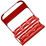 Housoutil Handlicher Bierflaschenhalter mit Griff Tragbarer Flaschenkorb für Bier und Wein Multifunktionaler Getränketräger für Party Bar und Alltag